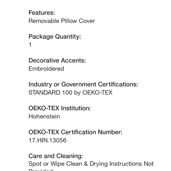 OPALHOUSE X JUNGALOW Velvet Embroidered Striped Lumbar Throw Pillow Rust - Picture 7 of 7